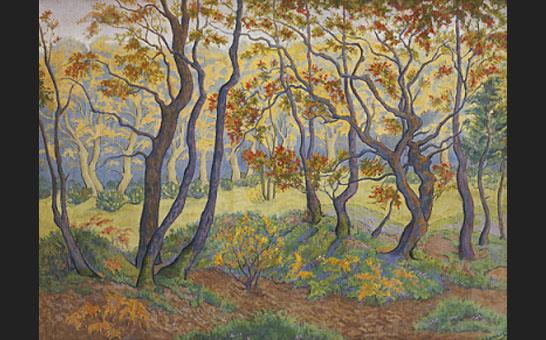 Unknown Artist paul ranson Edge of the Forest